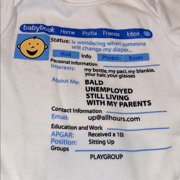 BABYBOOK Onesie - Picture 2 of 3